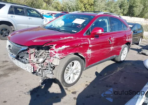 2011 Lexus Rx 450H из США, поврежденный, VIN JTJBC1BA6B2040728